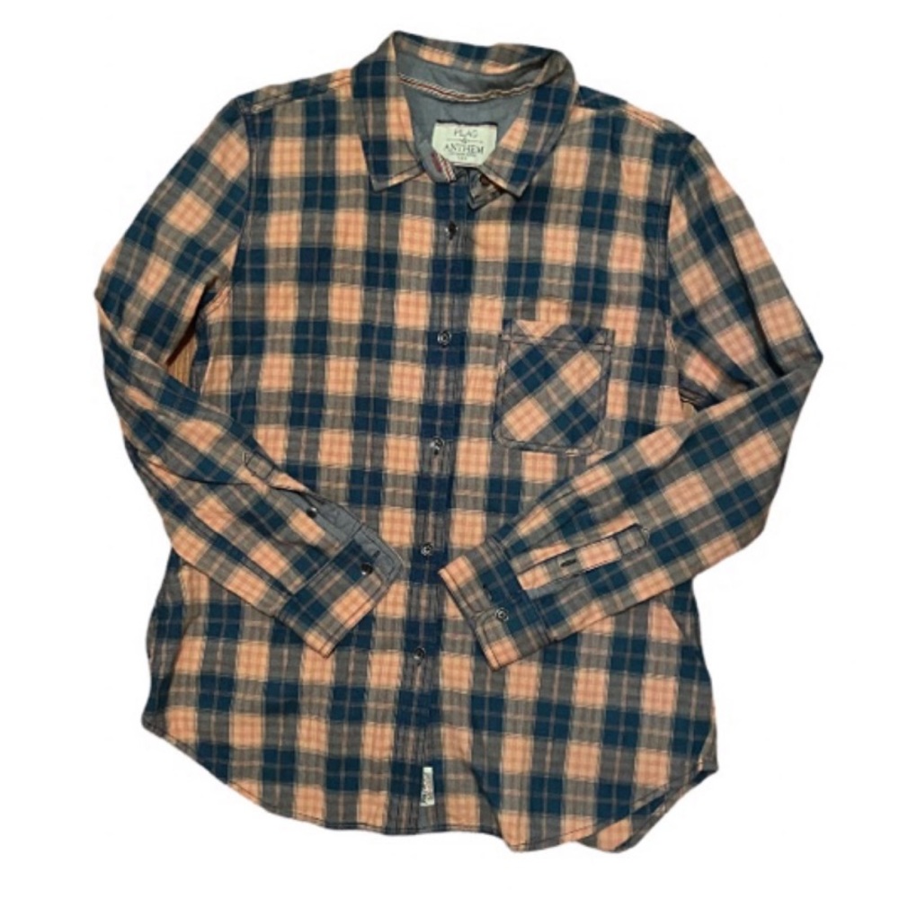 (Donating) Plaid Flannel Button Down